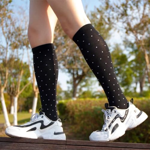 Image of Merino Wool Everyday Compression Socks (15-20mmHg) - Pin Dots - 3 Pack by ja-vie