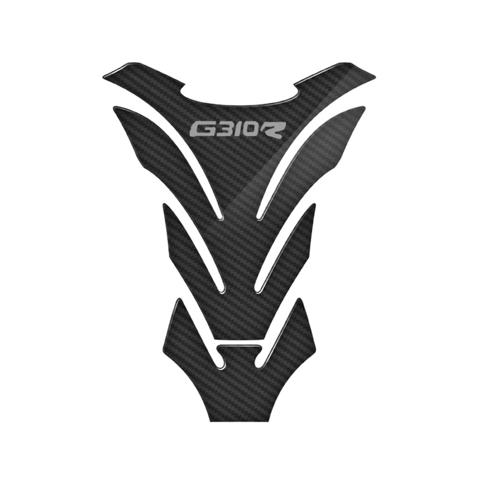 3D Carbon Fiber Motorcycle Fuel Tank Pad Cover Protector Decal Stickers for G310R G 310R Gas Stickers Decals
