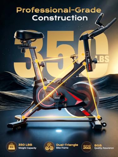 Exercise Bike 350 LB Capacity