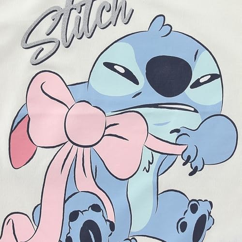 Image of Disney Lilo & Stitch Angel Girls Short Sleeve T-Shirt for Big Kids