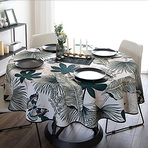 Nappe ronde imperméable réutilisable pour décoration de mariage - 3