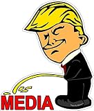 Signs By Woody Piss on Media Window Sticker Decal