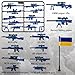 MaozyHomie Battle Blocks Bricks 21 Pcs German Weapons Pack Military, Battle Bricks, Toys Military Equipment, 4 Countries Weapons Accessories Compatible with Major Brand, 3 Years Old and up