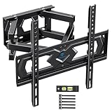 PERLESMITH Support Mural TV, Fixation TV Murale Inclinable et Orientable pour Écrans 26-6...