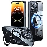 VICSEED for iPhone 14 Pro Max Case Magsafe Clear [Versatile Invisible Stand] Magnetic Phone Case Cov