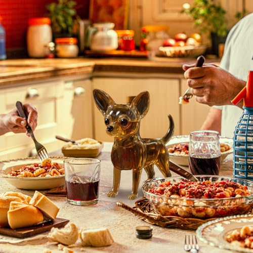 Récipient de rangement en verre en forme de chien, le cadeau de bar idéal - 4