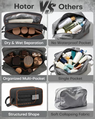 Hotor Tactical Molle Toiletry Bag (Black or Green) - image 6