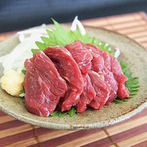 【肉の匠家】馬刺し 中霜馬刺し 生食用 250g(50g×5パック) 5人前分 馬肉 桜肉 冷凍真空 おつまみ 晩酌 小分け 通販 お取り寄せ
