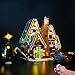 Produktbild ZHLY LED Licht-Set Mit Fernbedienung für Lego Lebkuchenhaus Beleuchtung Lichtset Kompatibel Mit Lego 10267 USB und Batterie Betrieben (Lego-Modell Nicht enthalten)