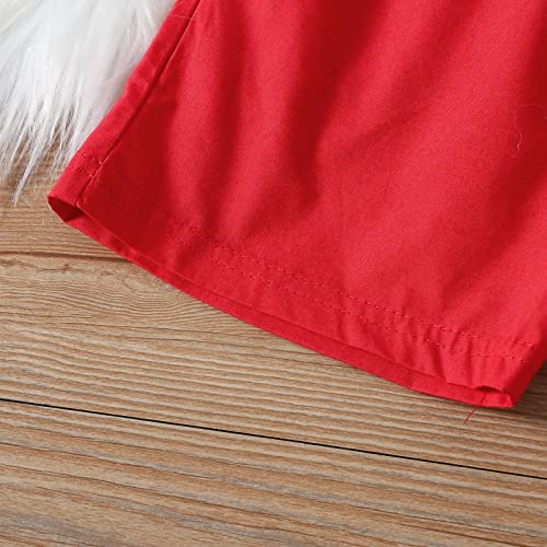 NLGToy Terno infantil para o dia dos namorados, manga curta, corações estampados, shorts, roupas inf