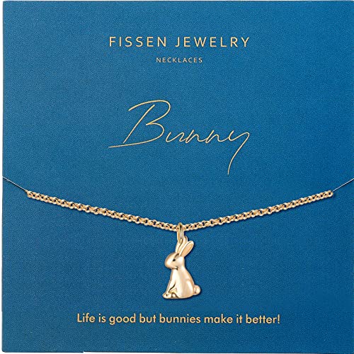 Cute Necklaces for Women - Inspirational Elephant & Butterfly Designs - Dainty Cat Lovers Gifts