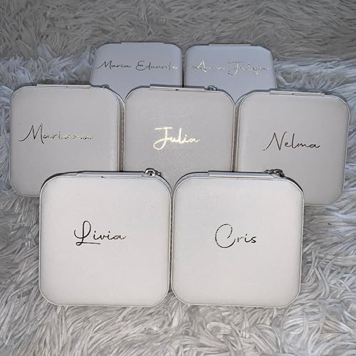 Porta Joias Personalizado (Branco off)