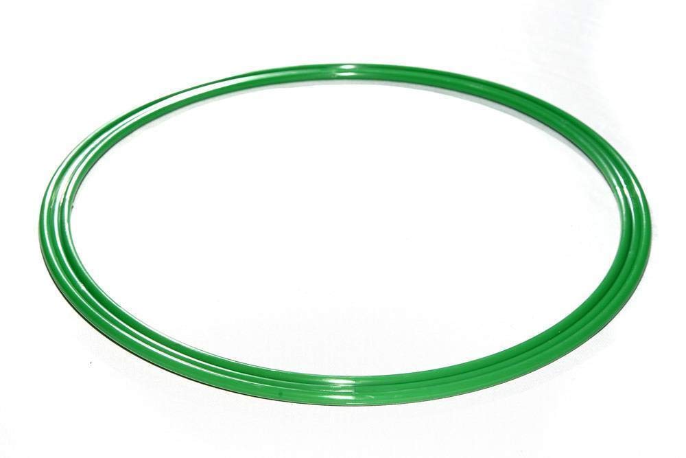 Agility Hundesport - Multifunktions - Ring/Reifen Ø ca. 40 cm - Farbe: grün, Hundetraining, Koordinationstraining, Ausdauertraining, Sprungtraining, Sprinttraining