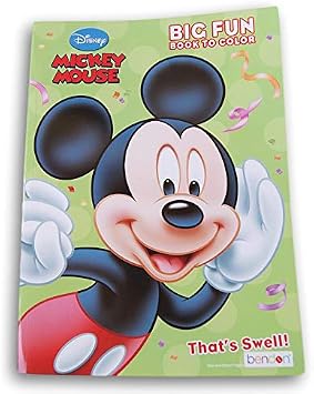 Activity Books Mickey Mouse Thats Swell! Coloring 80 Pages