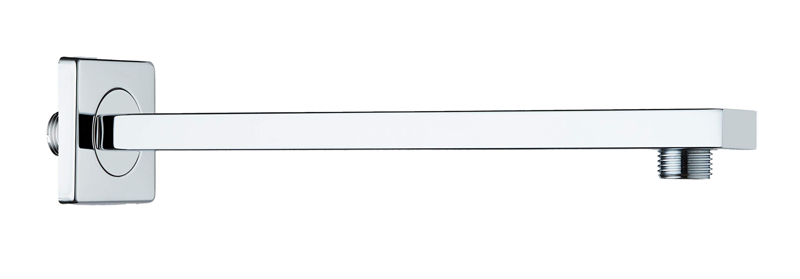 Hesanit Sqaure Shower Arm 300mm - Chrome