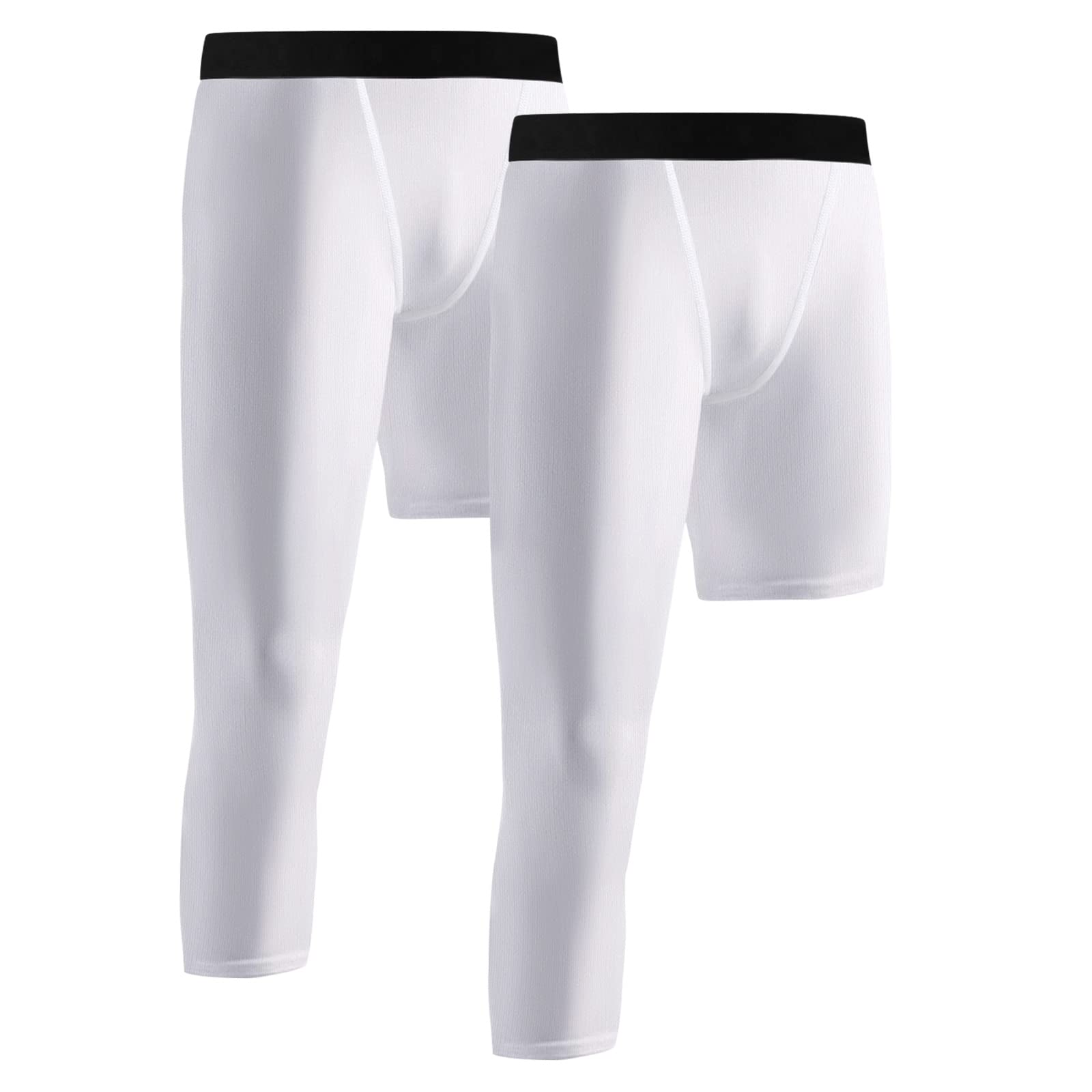 Valcatch Garçons Legging de Compression Basketball Course à Pied Jeunes Enfants Pantalon Sport Couche Base 6-14Y