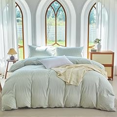 Classic Stripe - Sage Green/ White