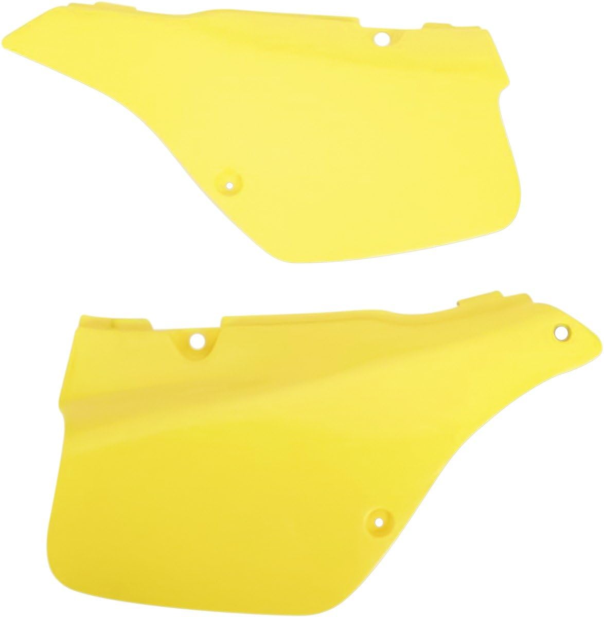 UFO SU02907101 Replacement Plastic (FOR SUZUKI SD CVR RM250 89-92 YELLOW)