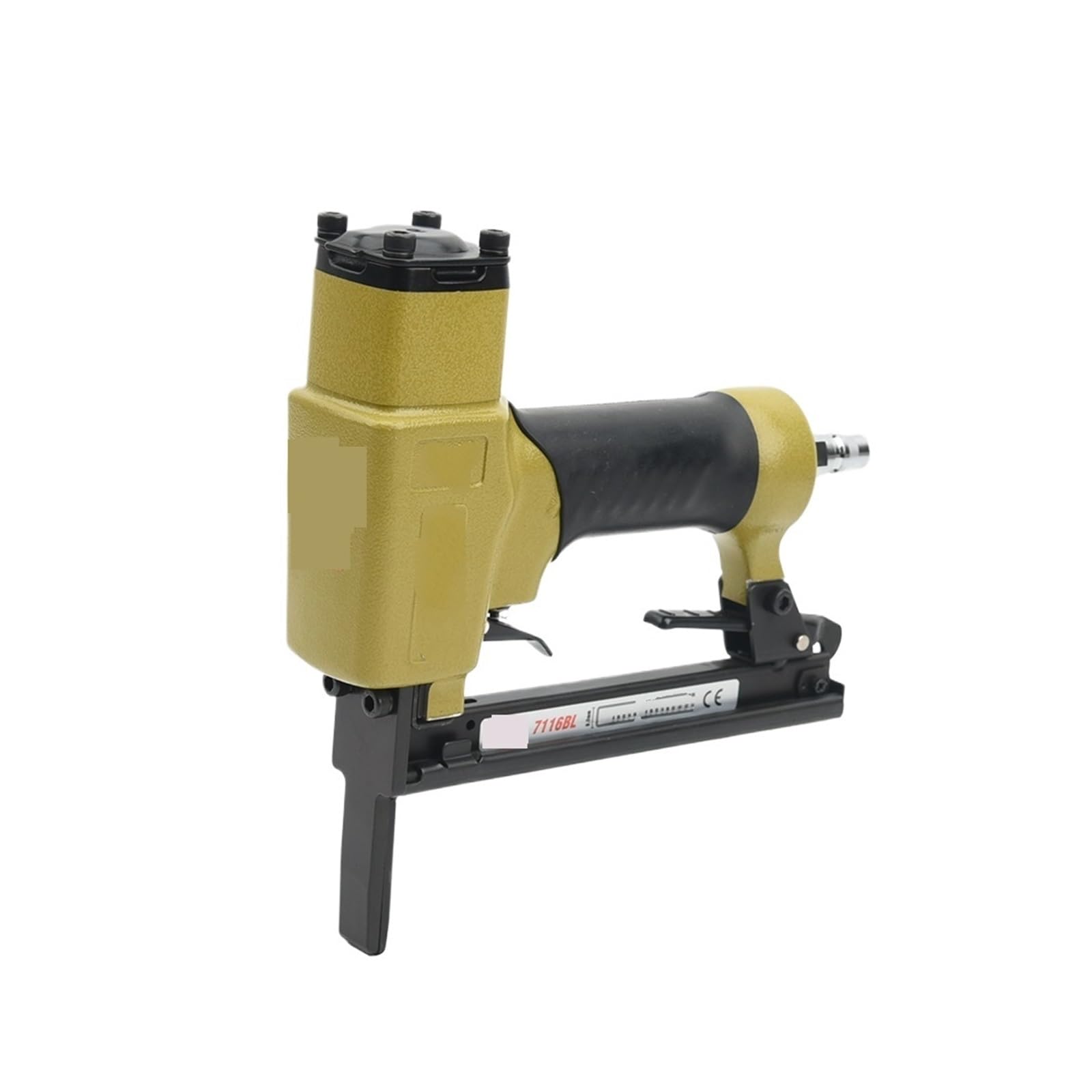 PIGENEQW Oil Free Pneumatic Stapler High R Stapler Pneumatic Stapler Mouth Air Stapler 9.1mm Staples Gun 22GA 7116BL
