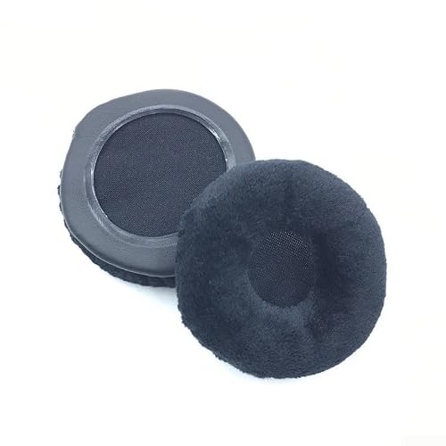 Image of for jabra for evolve 20 30 40 65 Headphone Ear Covers - Upgraded Protein Leather Cushion Cover with High Density Foam for Comfort Black 60x18mm(D)