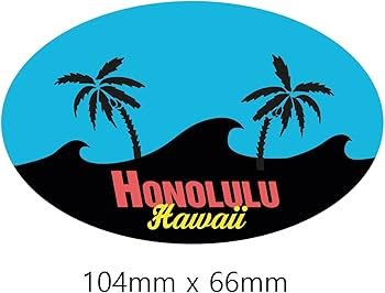 Amazon.co.jp: アウトドア ステッカー [Outdoor Sticker] ハワイ