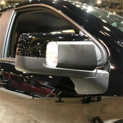 Capot de rétroviseur pour Chevy Silverado 1500 2019-2023 coque noire - 6