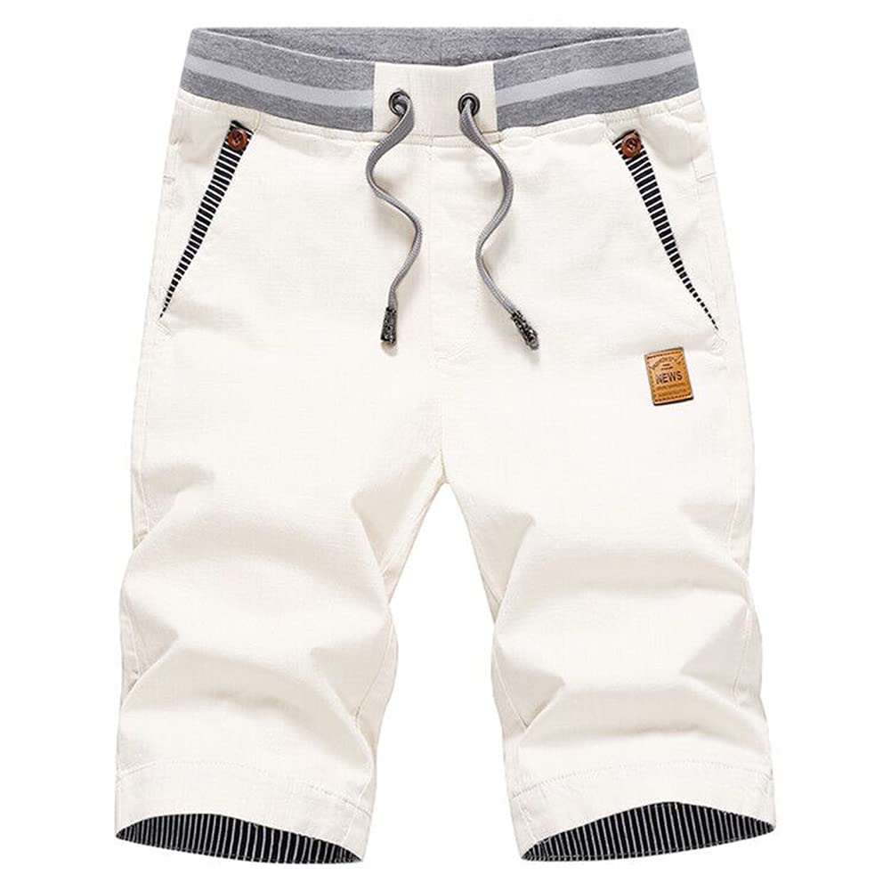 Tansozer Kurze Hosen Herren Shorts Herren Sommer Chino Gummizug