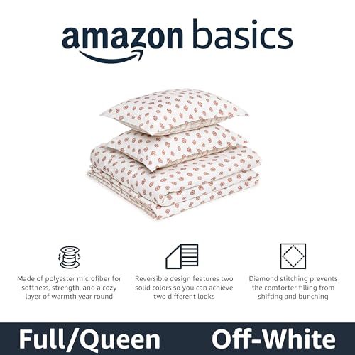 Price drop on Amazon Basics Microfiber Comforter Set, Full/Queen