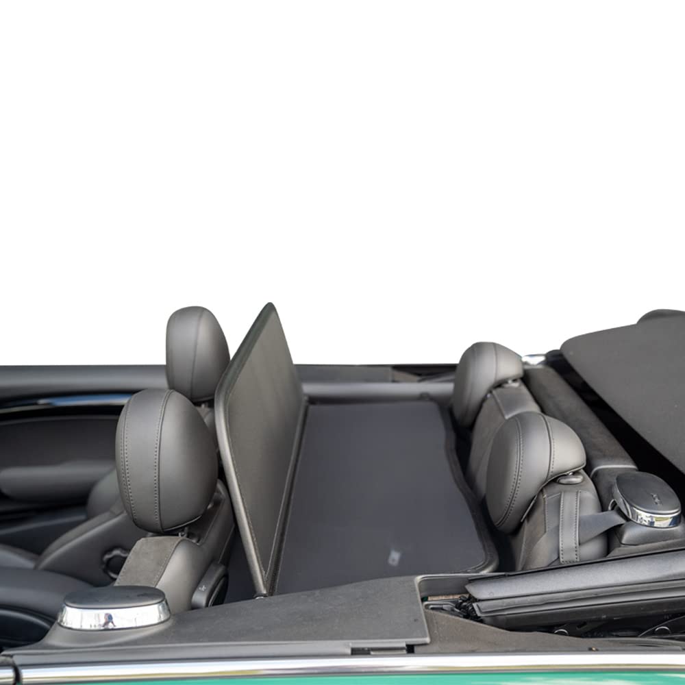 Aperta Windschott passend für Mini Cooper Cabrio (2015-2024) F57 - Ohne Bohren - 100% Passgenau OEM Qualität Schwarz Windstop Windabweiser