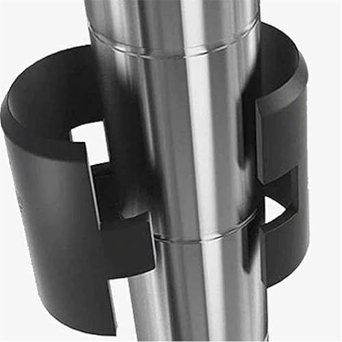 Miniatura 3 de Clip de bloqueo de estante, 25 pares (50 piezas) de 0.73 pulgadas, clips de bloqueo de estantería de alambre, fundas de repuesto para estanterías de