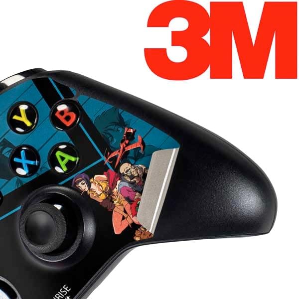 Skinit Decal Gaming Skin Compatible with Xbox One Controller - Officially Licensed Cowboy Bebop Bounty Crew Design