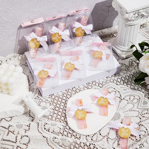 Set de 12 Imán de Cruz en Resina para Bautizo miniatura 6