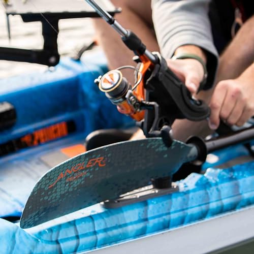 Image of The Catch Kayak Paddle|Adjustable Fiberglass Shaft with Nylon Blades|Lightweight, Adjustable| Perfect for Kayak Fishing, 98.5 inch (250cm) - Arctic Blue - PS1973-00