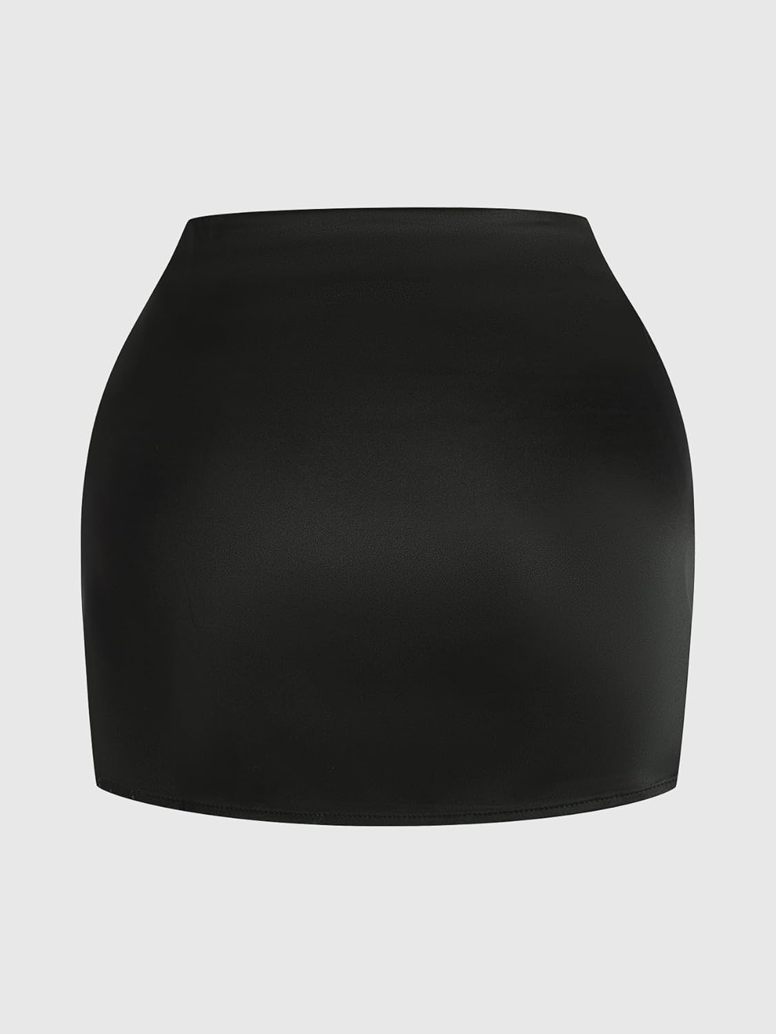 Women's Summer Satin Mini Skirt Elegant High Waisted Bodycon Going Out Skirts
