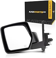 Vista 11 de Espejo de puerta para Jeep Patriot 2010-2016 lado del pasajero Potencia Calentado Texturizado Reemplazo para 5155458AL CH1321337