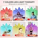 Red Light Therapy for Face Body, 5 Heads Red Infrared Light Therapy Device, 7Colors Full Body Red Light Therapy Devices, 660nm and 850nm Near Infrared for Face,Muscle,Body,Skin - Image 2