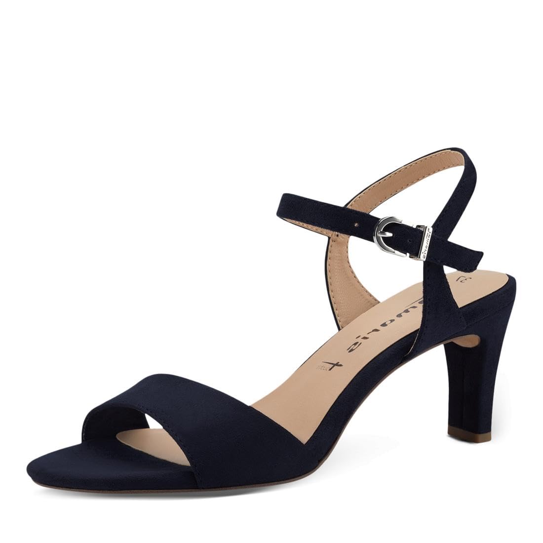 Tamaris Women’s sandal with stiletto heel blue 5 UK