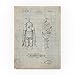 Robot 1 by Cole Borders, 24x32-Inch Canvas Wall Art