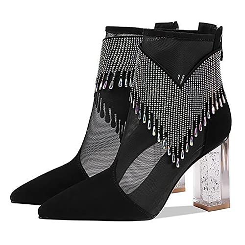 Escarpins confortables bout fermé strass pour pieds sensibles - 6