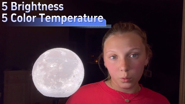 3D Moon Lamp