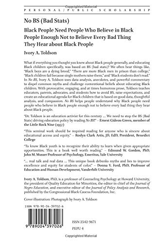 No BS (Bad Stats): Black People Need People Who Believe in Black People Enough Not to Believe Every Bad Thing They Hear about Black People (Personal/Public Scholarship) - Image 2