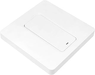 Smart Button Switch, Smart WiFi Switch Funktioniert mit Alexa und Home Smart Touch Switch Fernbedienung Ein Aus Kabellos für Licht, Lichtschalter