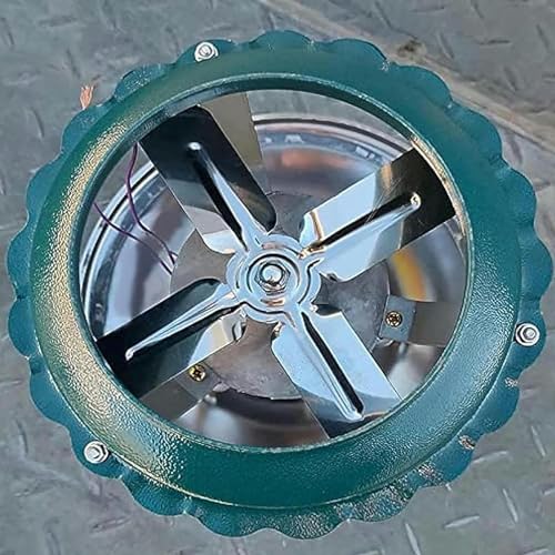 Ventilateur extraction de cheminée électrique 80W poêle domestique - 6