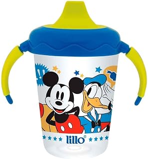 Copo Caneca De Treinamento Antivazamento Disney 207ml Lillo