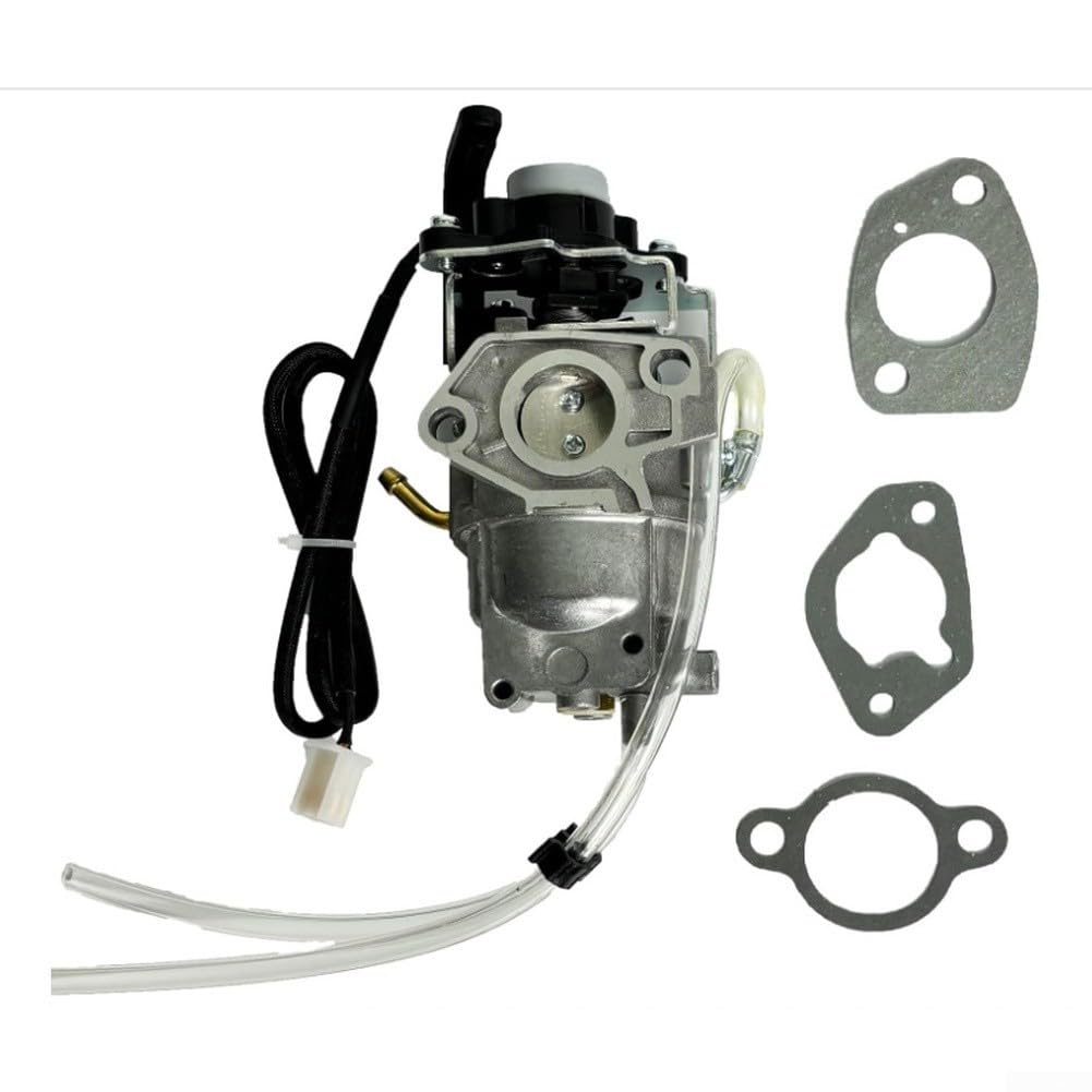 Kit de repuesto de mezclador de combustible modelo 6500 para piezas de motor, carburador con juntas para motosierra, recortadora, cortacésped, para quad, scooter, blanco, 4 piezas