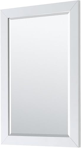 Miniatura 6 de Daria 80 Inch Double Bathroom Vanity in White, White Carrara Marble Countertop, Undermount Square Sinks, 24 Inch Mirrors, Brushed Gold Trim