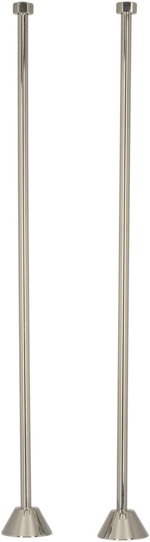 Vintage Tub & Bath Clawfoot Tub Supply Lines - Straight