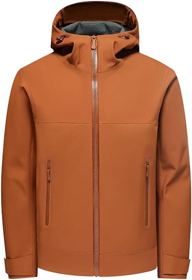 Men's Outdoor Soft Shell Windproof Waterproof Camping Leisure Travel Cycling Fishing Mountaineering Jacket