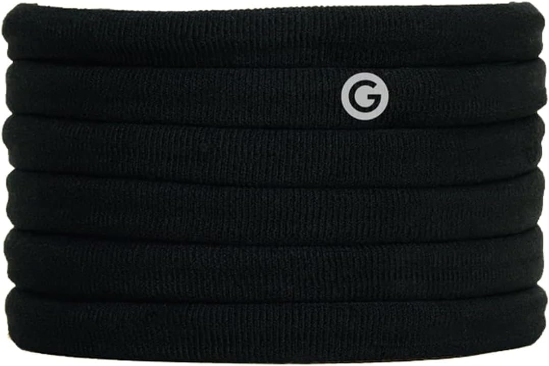 GIMME Bands | Best Hair Ties. Additional styles, sizes, and kits available I Gentle hair bands for any hair type I No slipping or snagging. (Long Fit, Blacks)