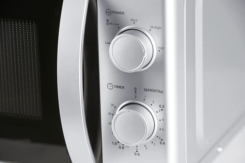 Respekta Unterbau-Mikrowelle MW700 W / 20 L Solo-Mikrowelle / 5 Leistungsstufen / Auftaufunktion / 35 Min. Timer / 30,6 x 45,2 x 26,2 cm (H x B x T)